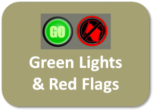 Green Lights & Red Flags